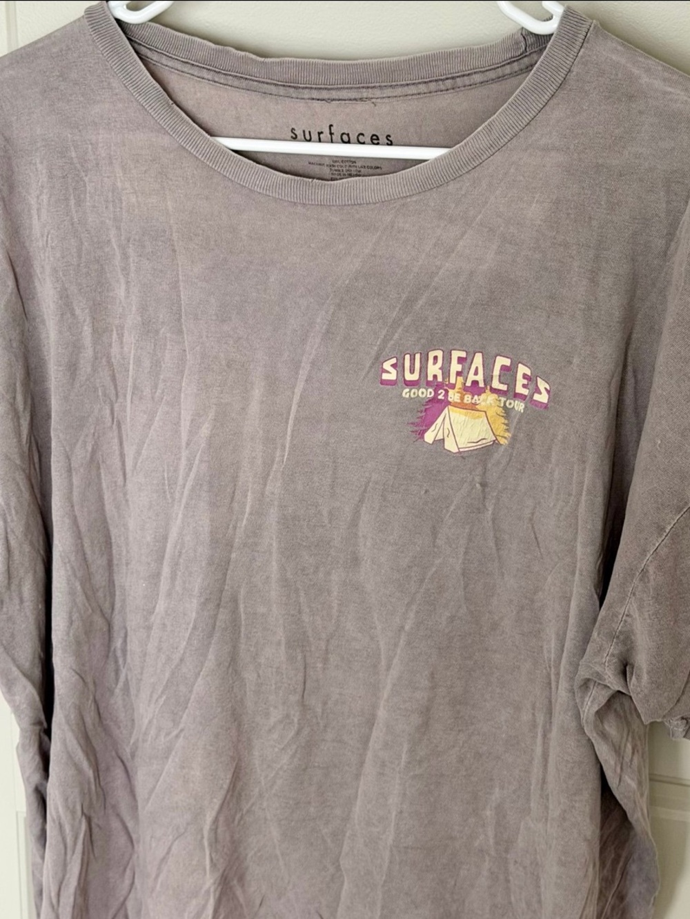 Surfaces Good 2 Be Back Tour Band T-Shirt XL